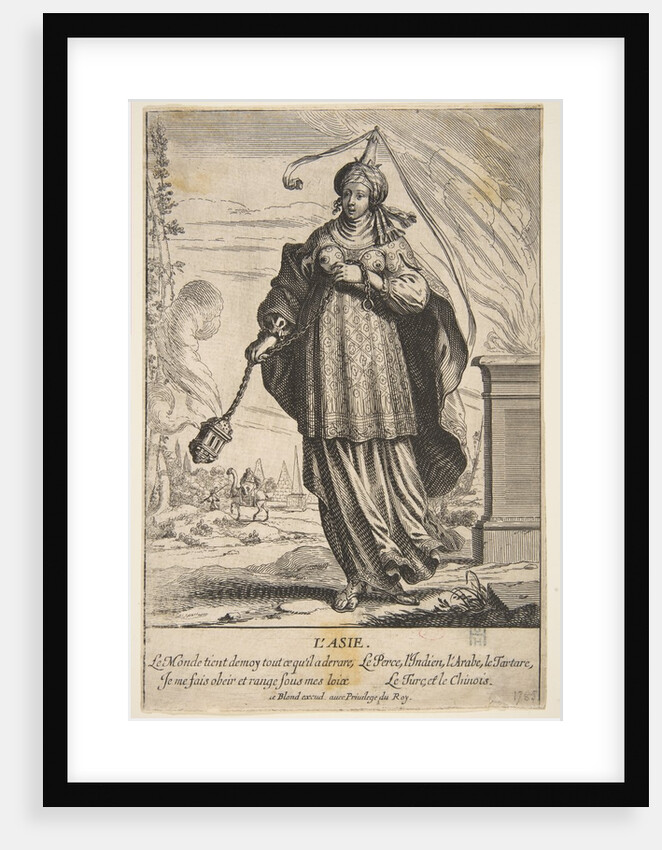 Asia, mid to late 17th century by Abraham Bosse