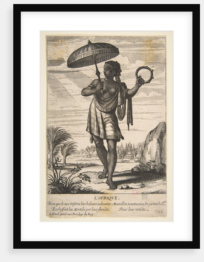 Africa, mid to late 17th century by Abraham Bosse