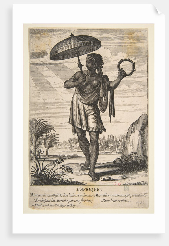 Africa, mid to late 17th century by Abraham Bosse