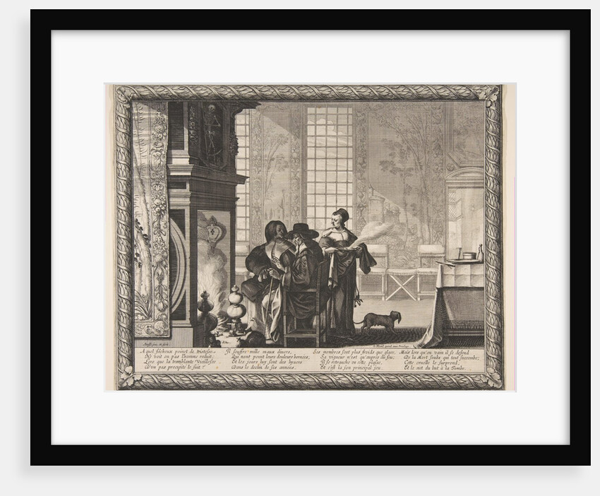 Old Age, 1636 by Abraham Bosse