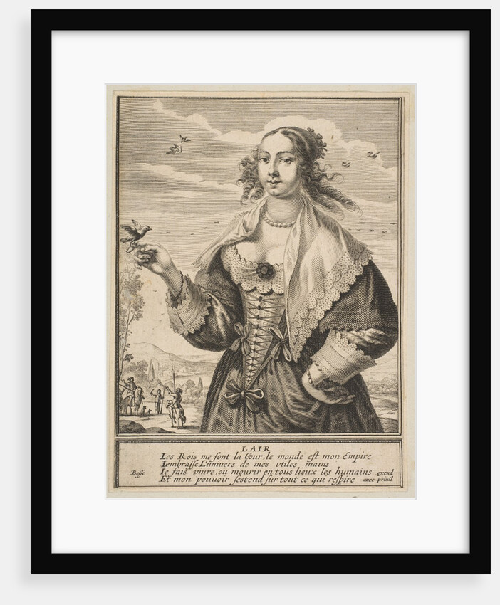 Air, 1630 by Abraham Bosse