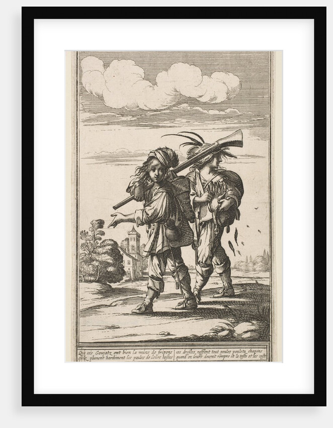 Two Marauders, mid to late 17th century by Abraham Bosse