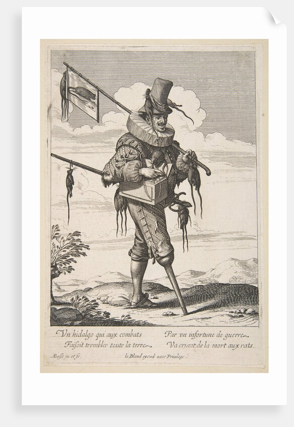 The Ratcatcher, mid to late 17th century by Abraham Bosse