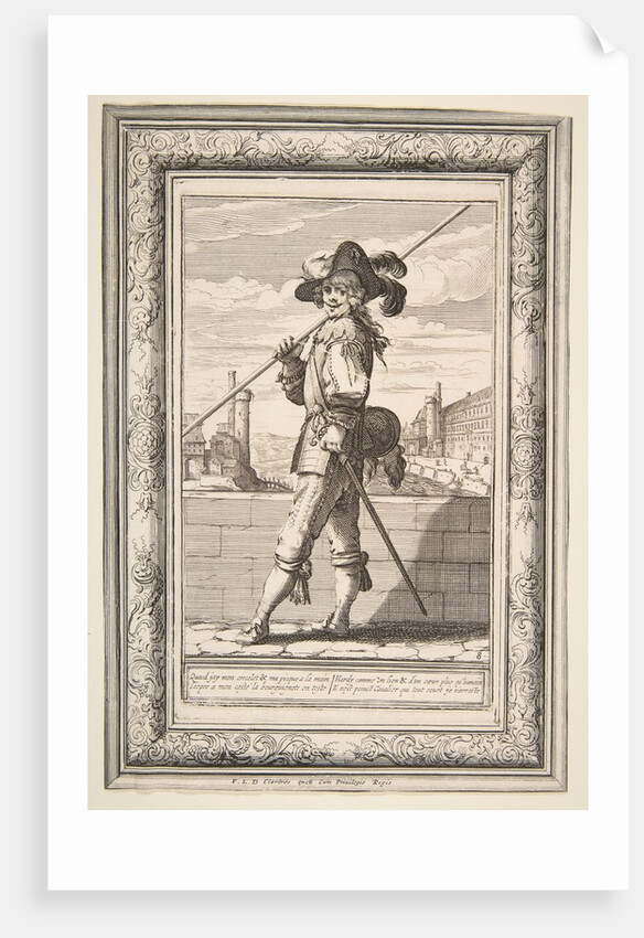 A Pikeman, 1632 by Abraham Bosse