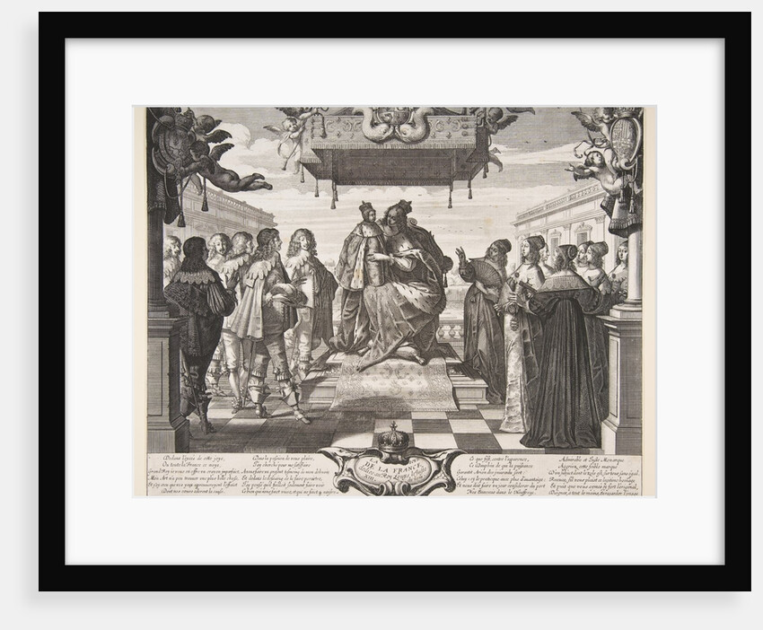 The Joy of France, 1638 by Abraham Bosse