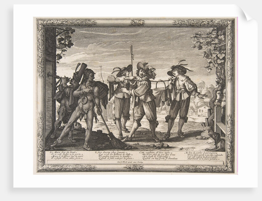 Charivari, ca. 1633 by Abraham Bosse