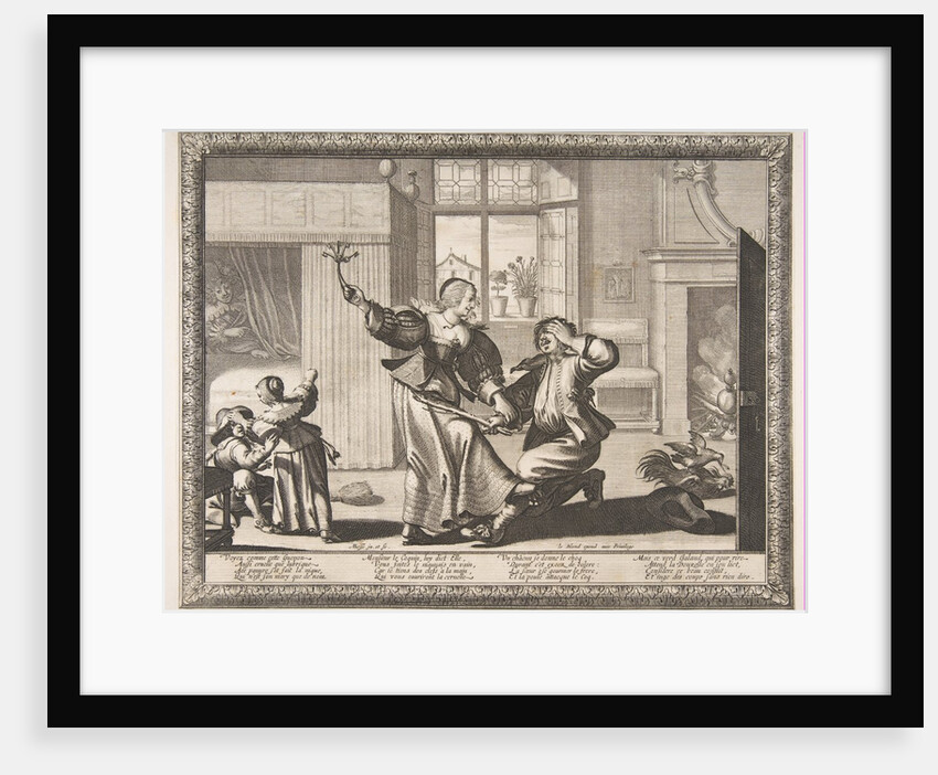 Husband-Beater, ca. 1633 by Abraham Bosse
