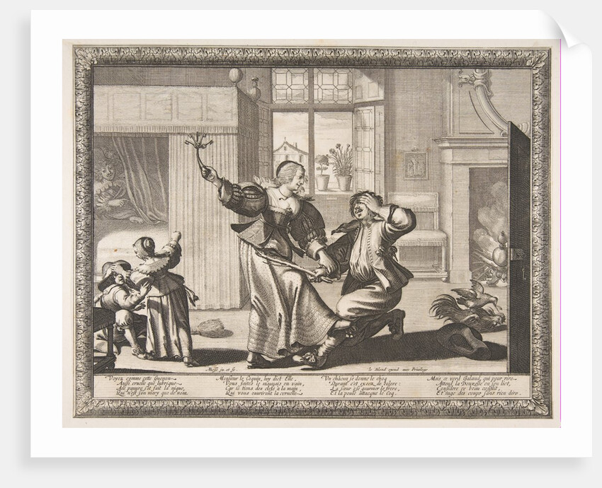 Husband-Beater, ca. 1633 by Abraham Bosse