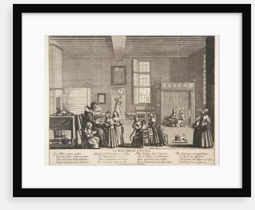 The School Mistress, ca. 1638 by Abraham Bosse