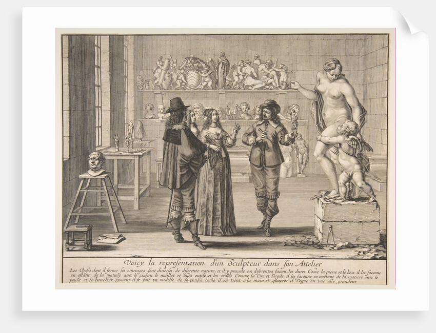 The Sculptor, 1642 by Abraham Bosse