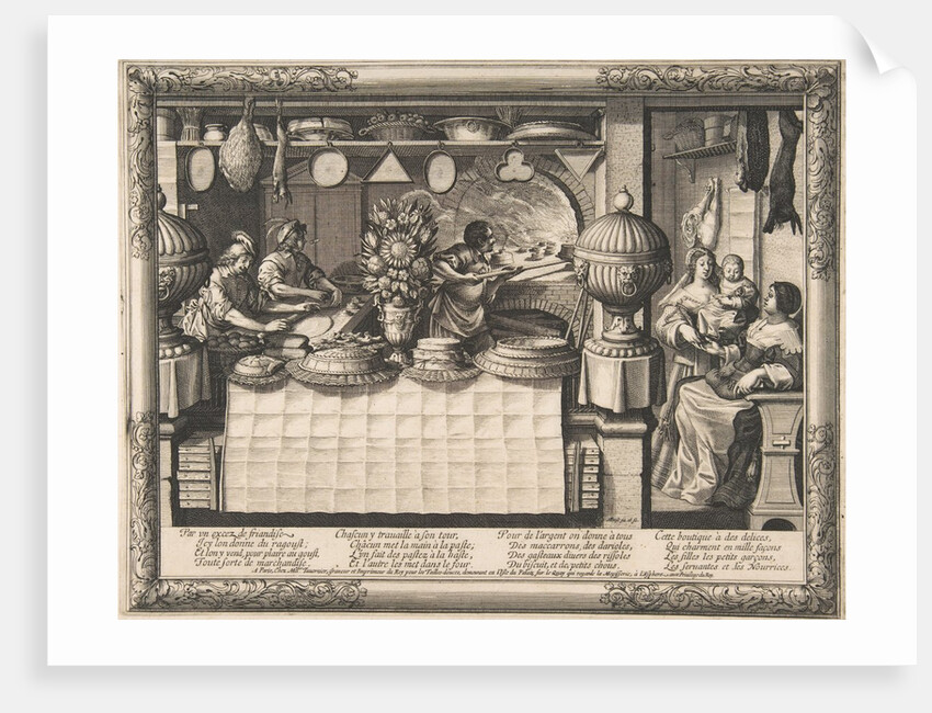 The Confectioner, 1632-35 by Abraham Bosse