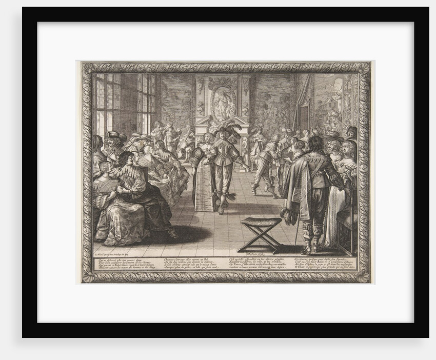 The Ball, ca. 1634 by Abraham Bosse