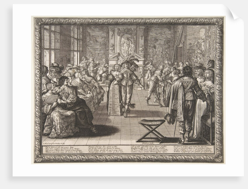 The Ball, ca. 1634 by Abraham Bosse
