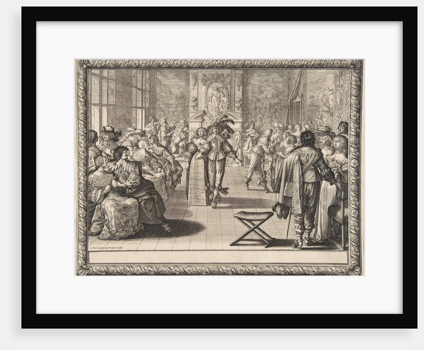 The Ball, ca. 1634 by Abraham Bosse
