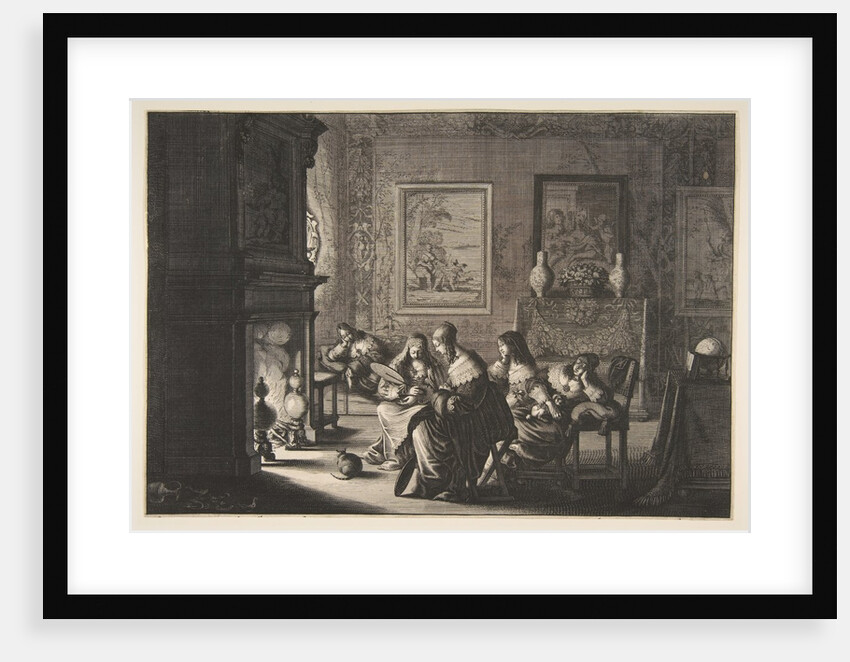 Foolish Virgins Sleepin by Abraham Bosse