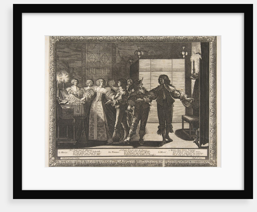 The Bride Taken Home, 1633 by Abraham Bosse