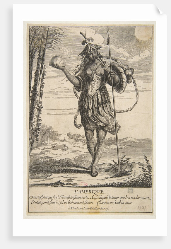 America by Abraham Bosse
