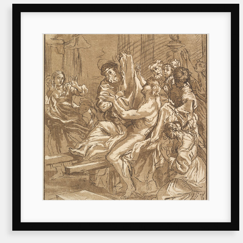 The Miracle of Naim, 1786 by Adam von Bartsch