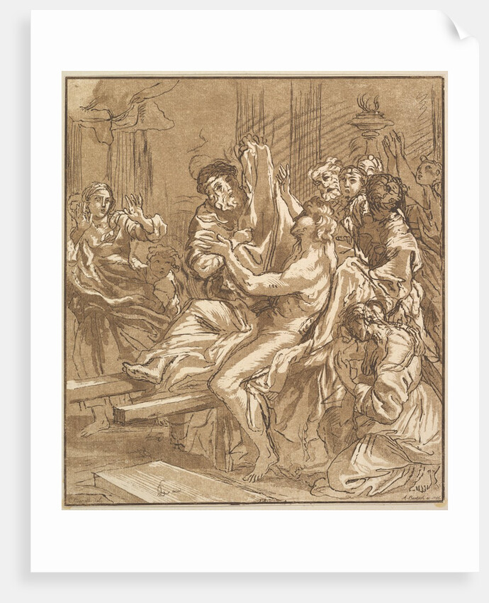 The Miracle of Naim, 1786 by Adam von Bartsch