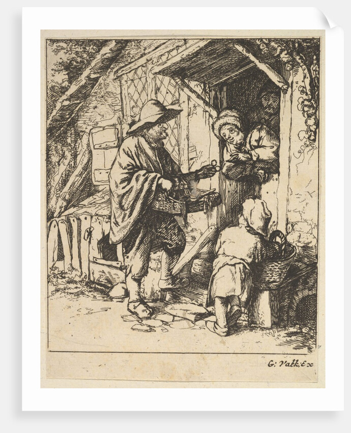 Eyeglass Merchant, 1610-85 by Unknown