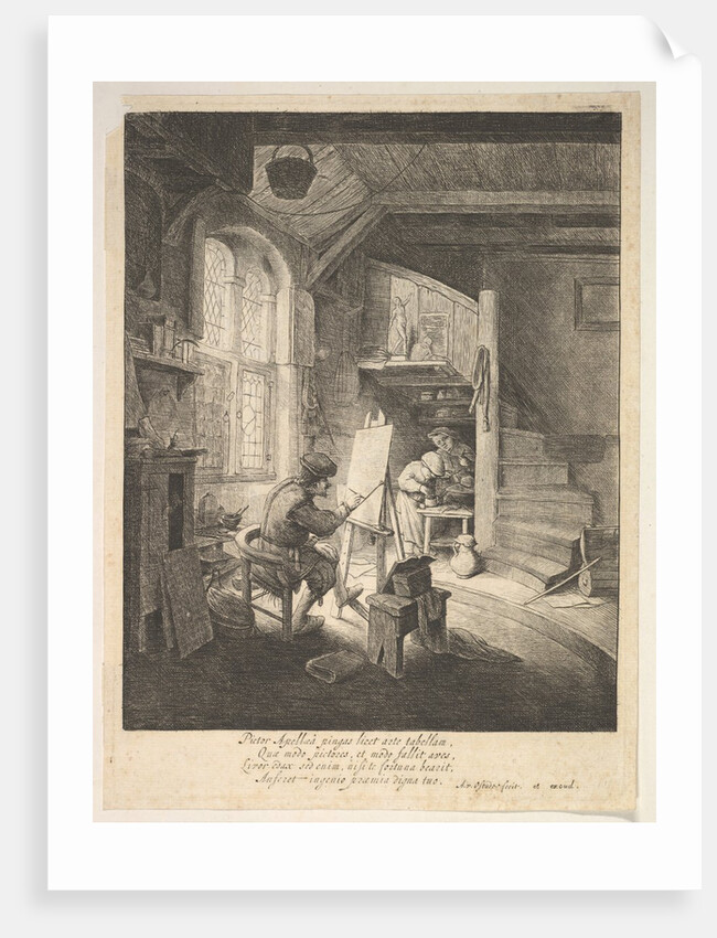 The Painter, 17th century by Adriaen van Ostade