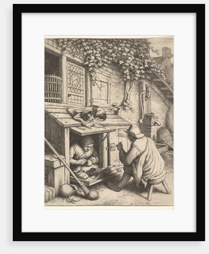 The Shoemaker, 1610-85 by Adriaen van Ostade