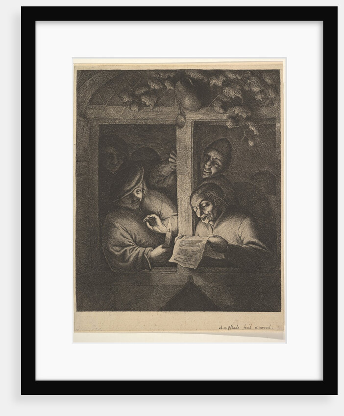 Singers at the Window, 1610-85 by Adriaen van Ostade