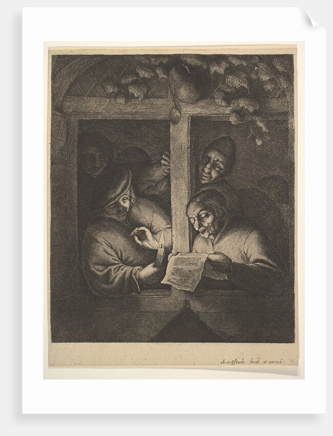 Singers at the Window, 1610-85 by Adriaen van Ostade