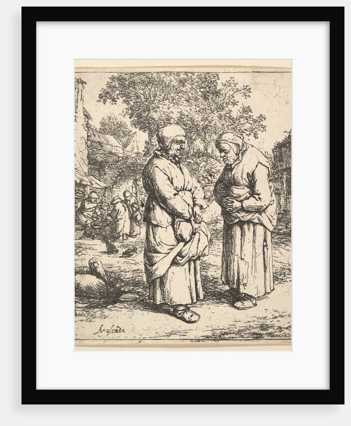 Two Gossips, 1610-85 by Adriaen van Ostade