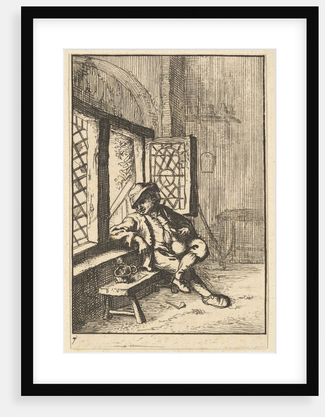 Man Sitting by a Window, 1610-85 by Unknown
