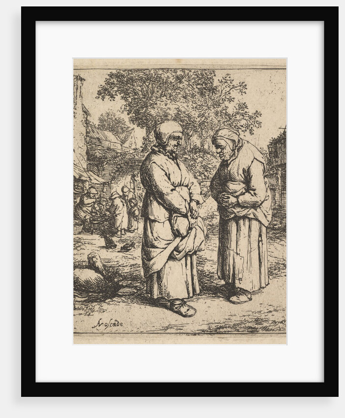 Two Gossips, 1610-85 by Adriaen van Ostade