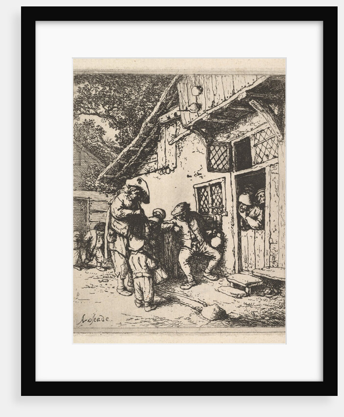 Traveling Musicians, 1610-85 by Adriaen van Ostade