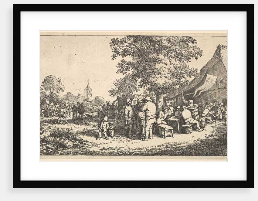 The Kermess Under the Great Tree, 1610-85 by Adriaen van Ostade