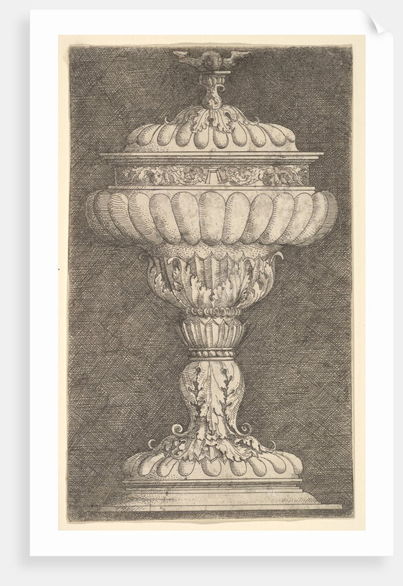 Covered Goblet with a Winged Ball on Top by Albrecht Altdorfer