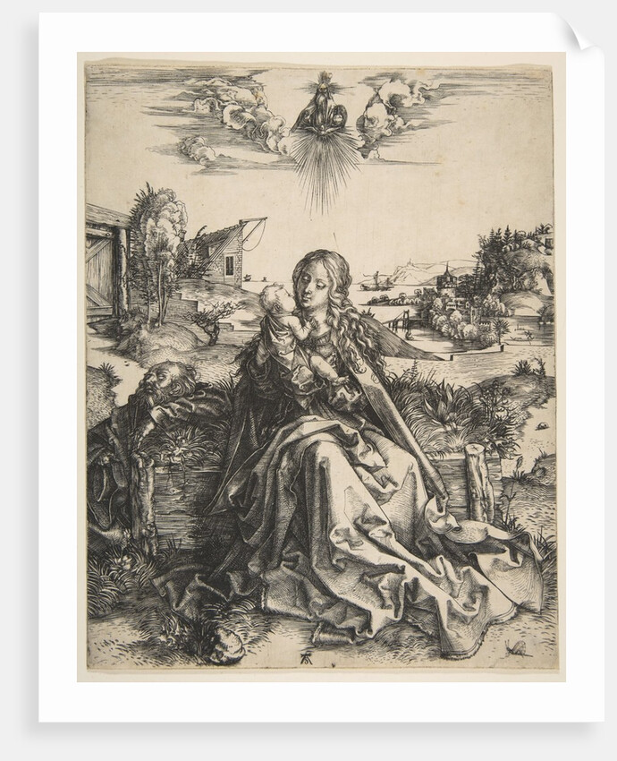 Holy Family with a Dragonfly, ca. 1495 by Albrecht Dürer