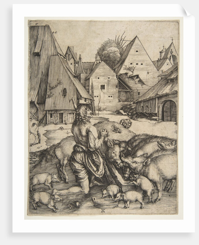The Prodigal Son, ca. 1496 by Albrecht Dürer