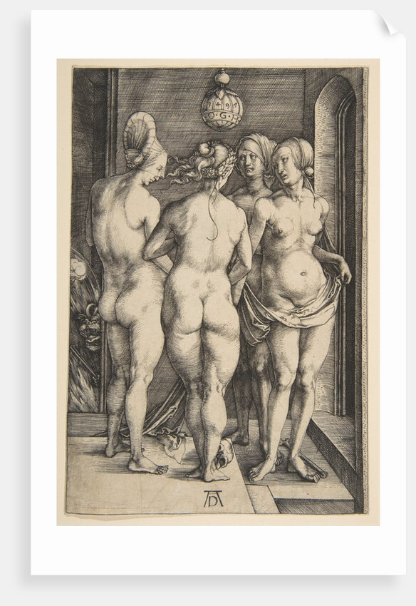 Four Naked Women, 1497 by Albrecht Dürer