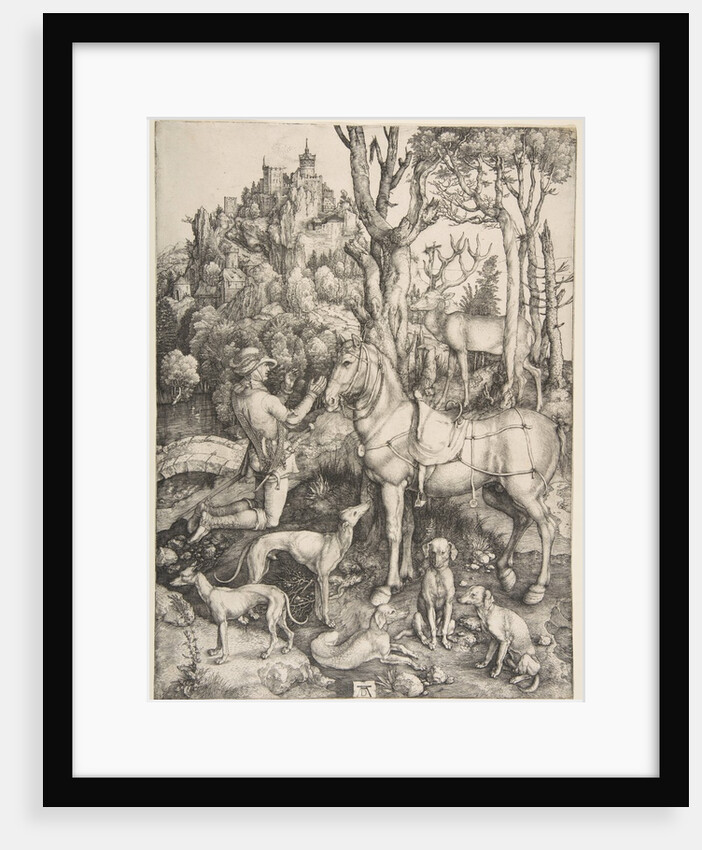 Saint Eustace, ca. 1501 by Albrecht Dürer