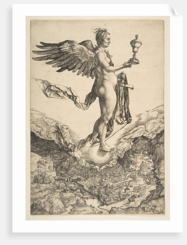 Nemesis, ca. 1501 by Albrecht Dürer