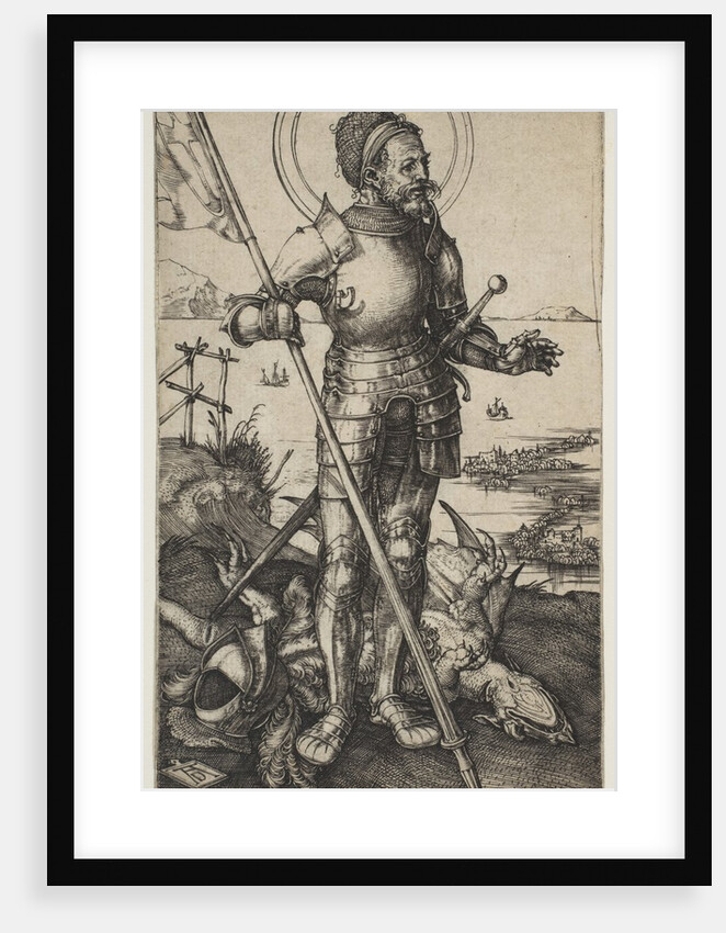 Saint George Standing, ca. 1502 by Albrecht Dürer