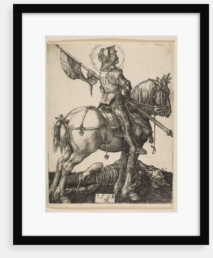 Saint George on Horseback, 1505-8 by Albrecht Dürer