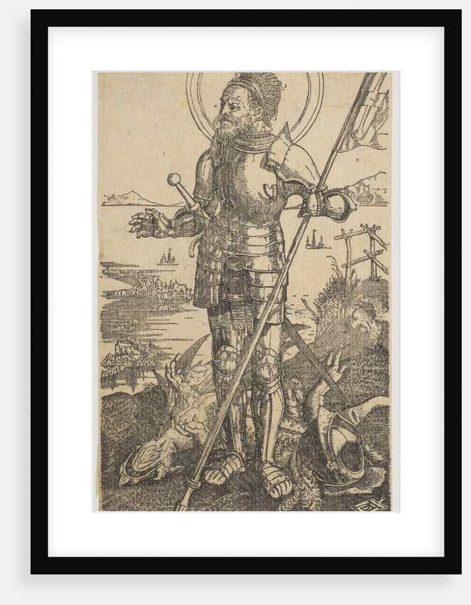 Saint George Standing by Unknown