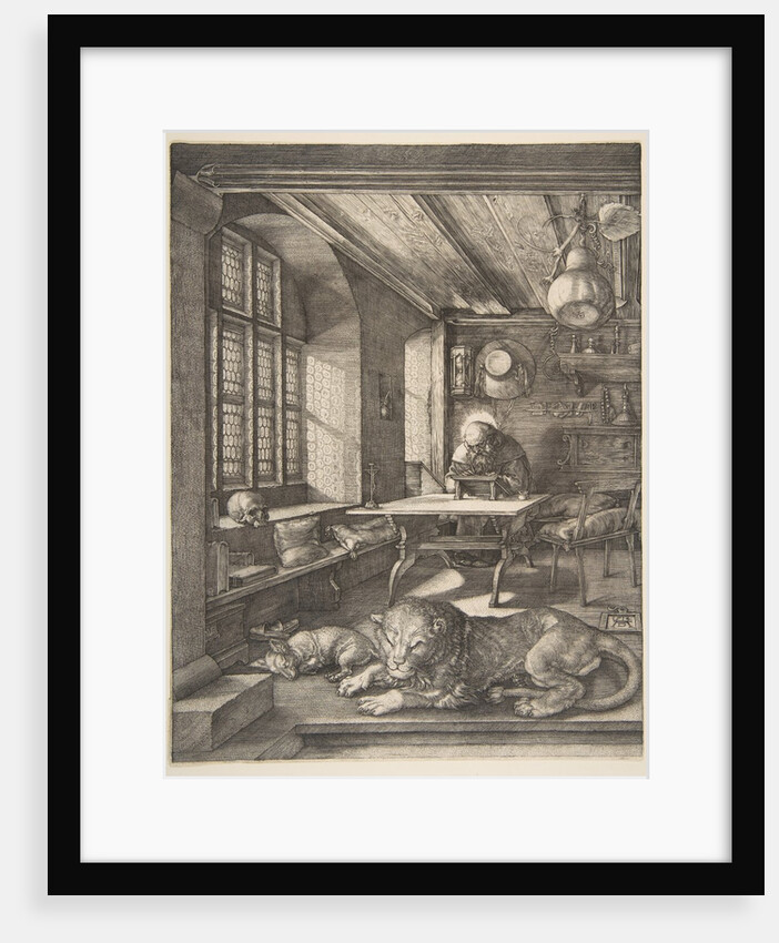 Saint Jerome in His Study, 1514 by Albrecht Dürer