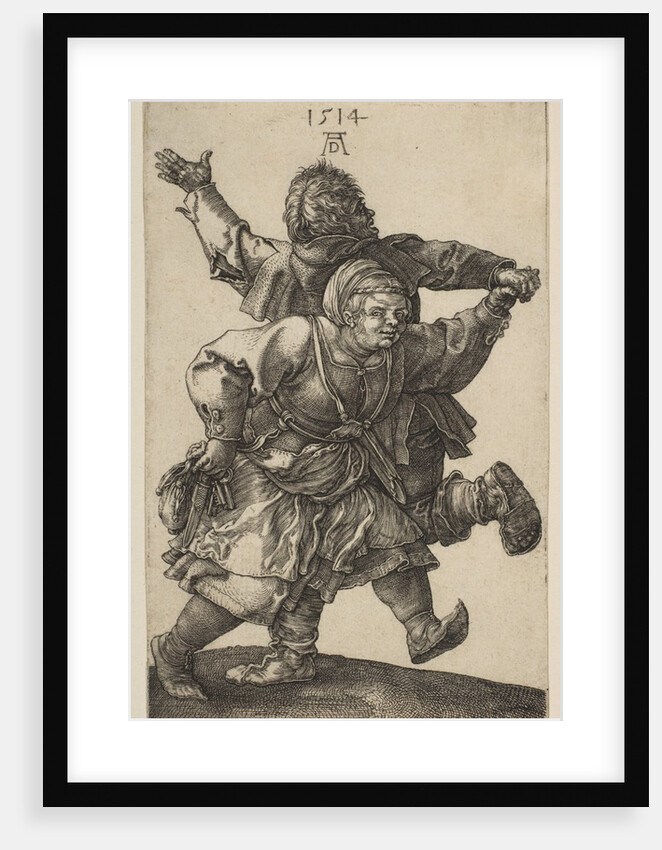 Peasant Couple Dancing, 1514 by Albrecht Dürer