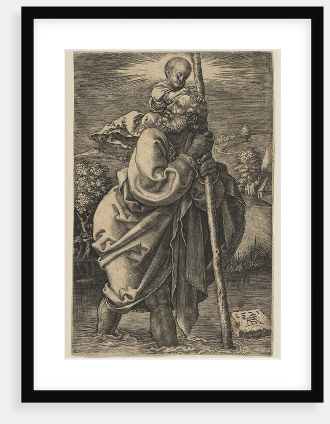 Saint Christopher Facing Left by Unknown