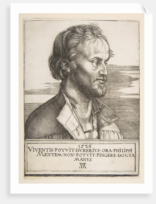 Philip Melanchthon, 1526 by Albrecht Dürer