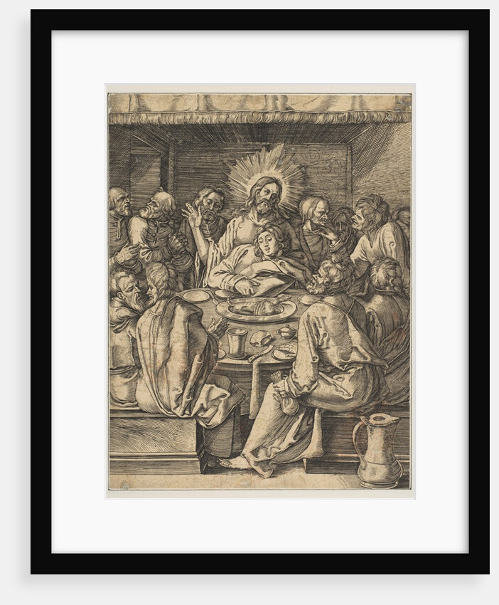The Last Supper, from The Small Passion by Abraham Waesberge
