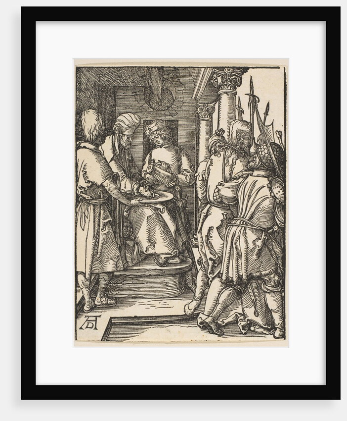 Pilate Washing His Hands, from The Small Passion, ca. 1509 by Albrecht Dürer
