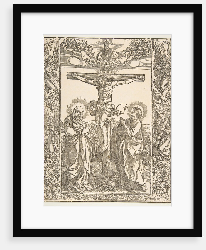 Christ on the Cross between the Virgin and Saint John, 1516 by Albrecht Dürer