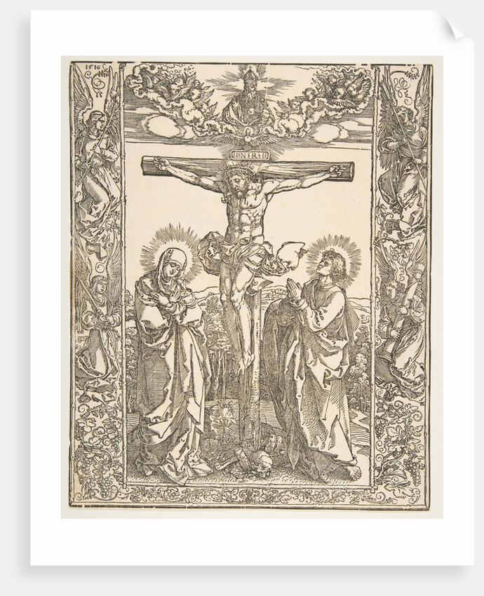 Christ on the Cross between the Virgin and Saint John, 1516 posters ...